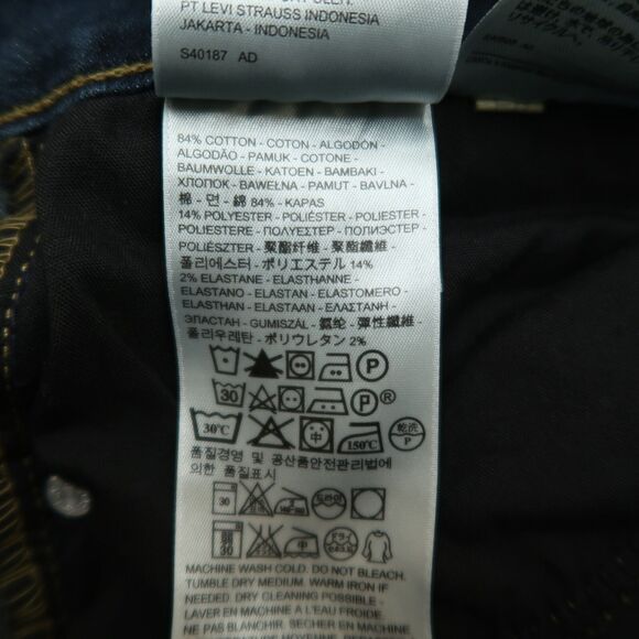 Levi's Jeans Junior's Size 13M Blue Mid-Rise Legging Denim Pants 29.5" Inseam - Picture 11 of 16